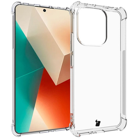 Elastyczne etui Bizon Case Salpa do Xiaomi Redmi Note 13 4G, przezroczyste