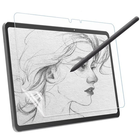 Folia imitująca papier Bizon Film Tab Papirus do Galaxy Tab S8/S7, 2 sztuki