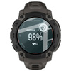 Szkło hybrydowe Bizon Glass Watch Edge Hybrid dla Garmin Instinct E 45 mm, czarne