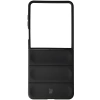 Pancerne etui Bizon Case Tur do Galaxy Z Flip7, czarne