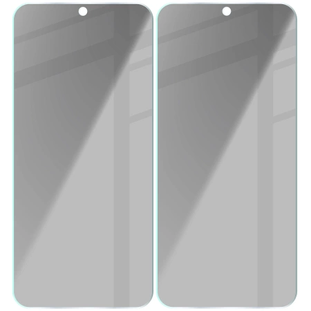 Prywatyzujące szkło hartowane Bizon Glass Clear Shadow Duo do Galaxy M35 5G / A35 5G / A55 5G, przyciemniane, 2 sztuki