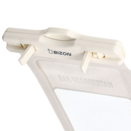 Etui wodoszczelne Bizon Case Hydrowrap, 2 sztuki, ecru