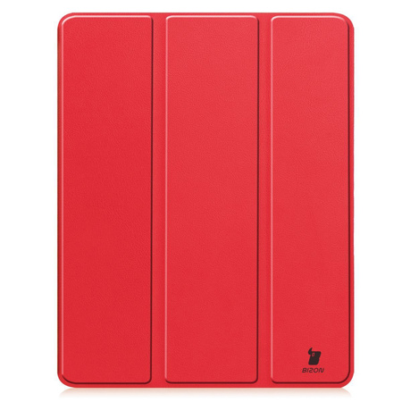 Etui Bizon Case Tab Lizard do iPad Pro 13" 2025 / 2024, czerwone