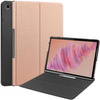 Etui z klapką Bizon Case Tab Croc do Lenovo Tab Plus 11.5" 2024, różówozłote