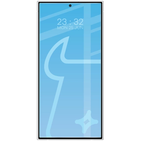 Szkło hartowane Bizon Glass Clear Duo do Galaxy S24 Ultra, 2 sztuki