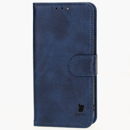 Etui z klapką Bizon Case Pocket do iPhone 13 Pro, granatowe