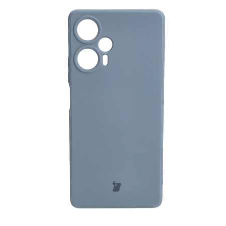 Etui Bizon Case Silicone Sq do Xiaomi Poco F5, szare