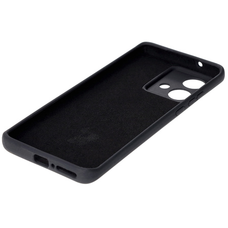 Silikonowe etui Bizon Soft Case do Motorola Edge 40 Neo, czarny