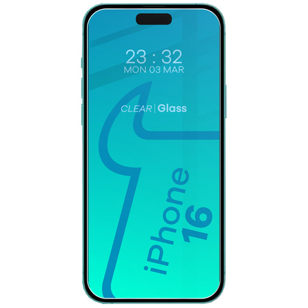 3x Szkło + szybka na aparat BIZON Clear 2 Pack do Apple iPhone 16