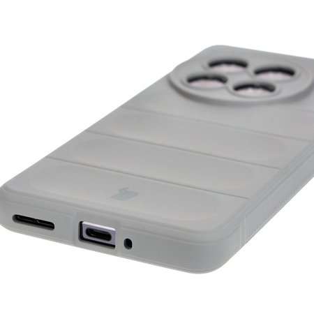 Pancerne etui Bizon Case Tur do OnePlus 12, jasnoszare