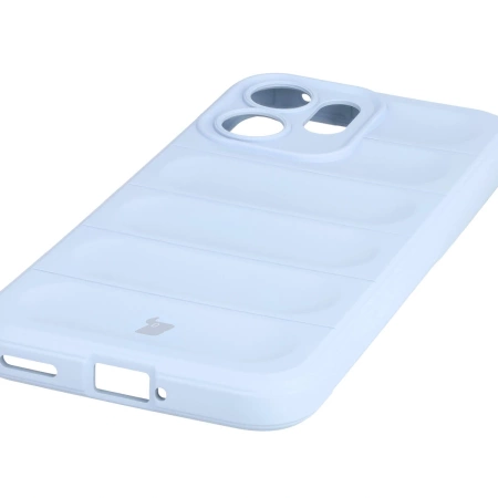 Pancerne etui Bizon Case Tur do Oppo Reno 14 F / 14 FS, jasnoniebieskie