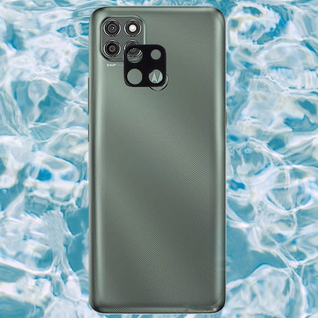 Szkło na aparat Bizon Glass Silk Lens dla Moto G9 Power, 2 sztuki