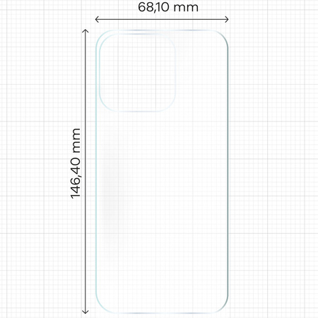 Folia hydrożelowa na tył Bizon Glass Hydrogel do iPhone 16 Pro, 2 sztuki