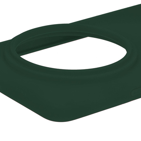 Etui silikonowe Bizon Soft Case do Xiaomi 14 Ultra, ciemnozielone