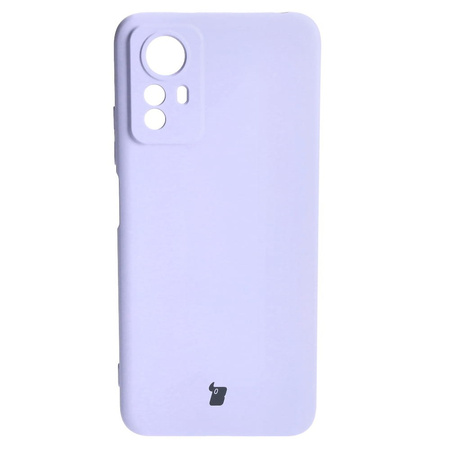 Etui Bizon Case Silicone do Xiaomi Redmi Note 12S, jasnofioletowe