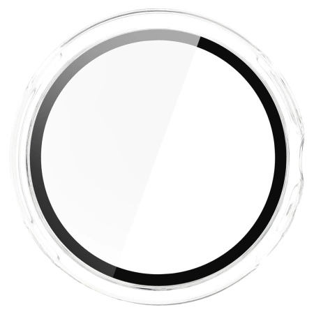 Etui ze szkłem do zegarka Bizon Case Watch Adamo do Google Pixel Watch 4 45 mm, przezroczyste