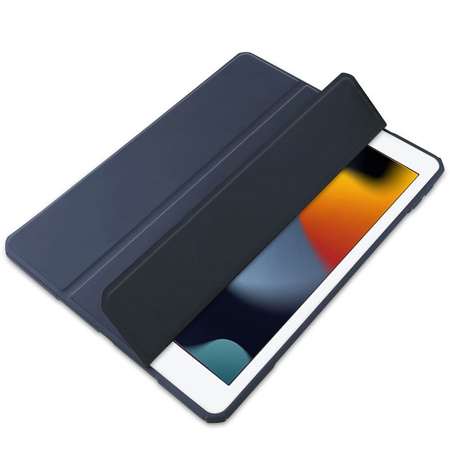 Etui Bizon Case Tab Clear Matt do iPad 9/8/7 10.2 2021/2020/2019, granatowe