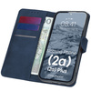 Etui z klapką Bizon Case Pocket do Nothing Phone (2a) / (2a) Plus, granatowe