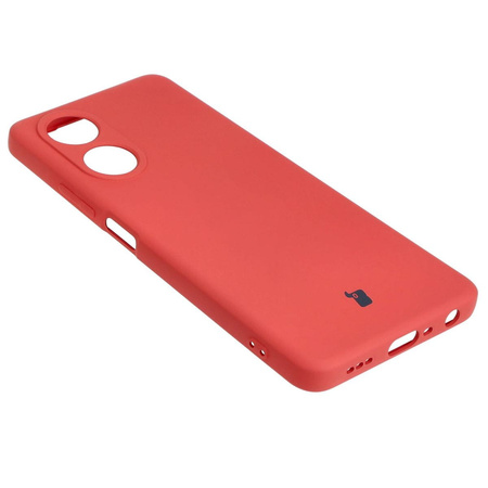 Etui Bizon Case Silicone do Oppo A58 4G, brudny róż