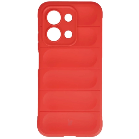 Pancerne etui Bizon Case Tur do Xiaomi Redmi 15C 4G / 5G / POCO C85 4G, czerwone