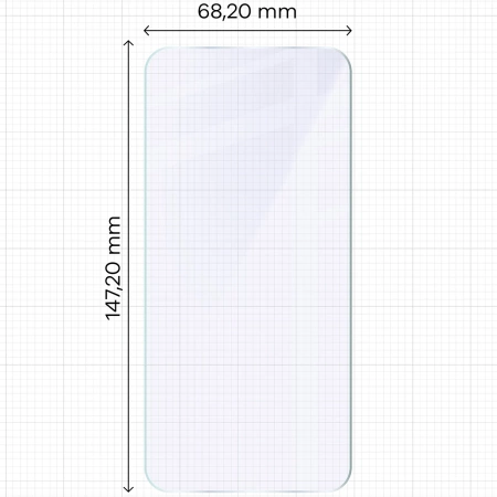 Elastyczne szkło hybrydowe Bizon Glass Mule do Vivo X300