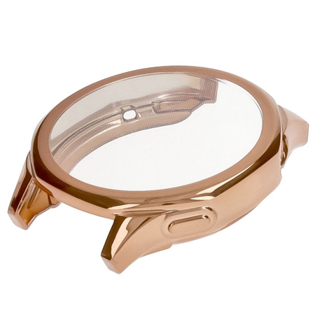 Etui Bizon Case Watch Felipe do Huawei Watch GT 5 46 mm, różowozłote