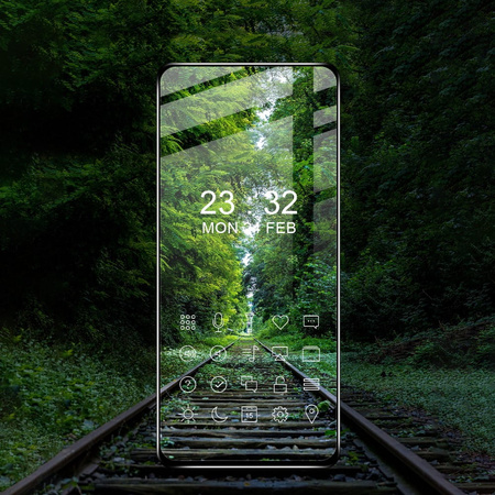 2x Szkło + szybka na aparat Bizon Edge Pack do Galaxy M53 5G