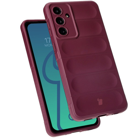 Pancerne etui Bizon Case Tur do Galaxy M55 5G, ciemnofioletowe