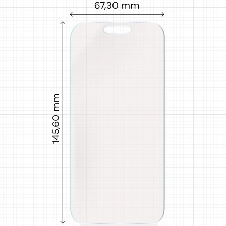 Folia matowa Bizon Glass Film Sun do iPhone 16 Pro, 1 sztuka