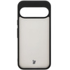 Etui Bizon Case Angelo do Google Pixel 9 / 9 Pro, półprzezroczyste z czarną ramką