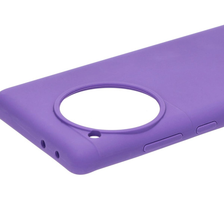 Silikonowe etui Bizon Soft Case do OnePlus 12R, fioletowe