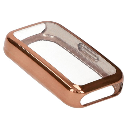 Etui Bizon Case Watch Felipe do Huawei Band 9 / Band 8, różowozłote