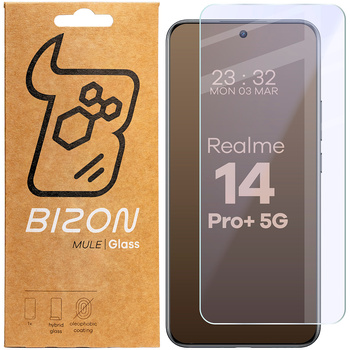 Elastyczne szkło hybrydowe Bizon Glass Mule do Realme 14 Pro Plus 5G