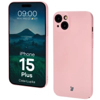 Etui Bizon Case Łupka do iPhone 15 Plus, różowe