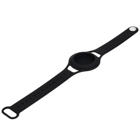 Etui Bizon Case Locator Child do Apple AirTag, czarne