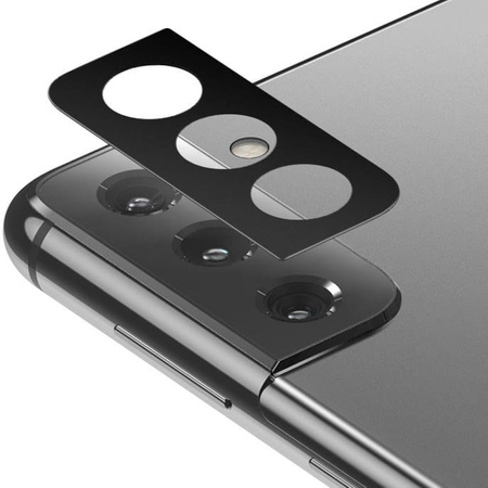 Szkło na aparat Bizon Glass Silk Lens dla Galaxy S21, 2 sztuki