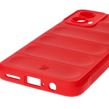 Pancerne etui Bizon Case Tur do Motorola Moto G34 5G, czerwone