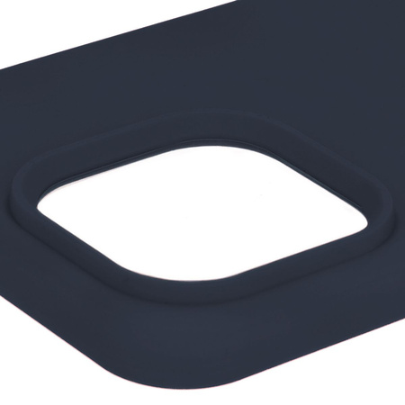 Etui silikonowe Bizon Soft Case do iPhone 15 Pro Max, ciemnoniebieskie