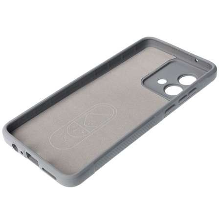 Pancerne etui Bizon Case Tur do Motorola Moto G84 5G, jasnoszare
