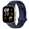 Pasek Bizon Strap Watch Nessy do Xiaomi Redmi Watch 3, granatowy