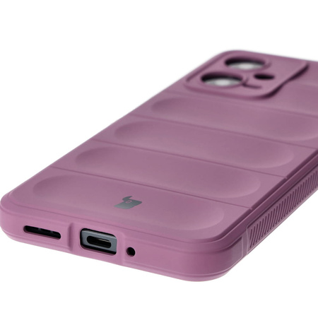 Pancerne etui Bizon Case Tur do Xiaomi Poco X5, jasnofioletowe