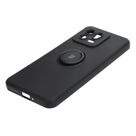 Etui Bizon Case Silicone Ring Sq do Xiaomi 13, czarne