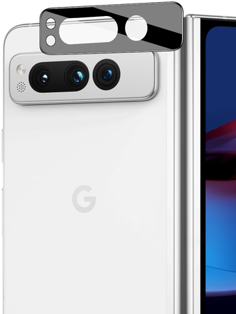 Szkło na aparat Bizon Glass Silk Lens do Google Pixel Fold, 2 sztuki