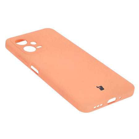 Etui Bizon Case Silicone Sq do Xiaomi POCO X5, Redmi Note 12 5G, pomarańczowe
