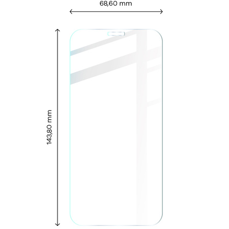 3x Szkło + szybka na aparat BIZON Clear 2 Pack do iPhone 12 Pro