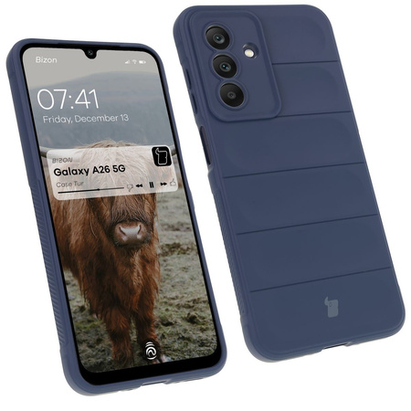 Pancerne etui Bizon Case Tur do Galaxy A26 5G, granatowe