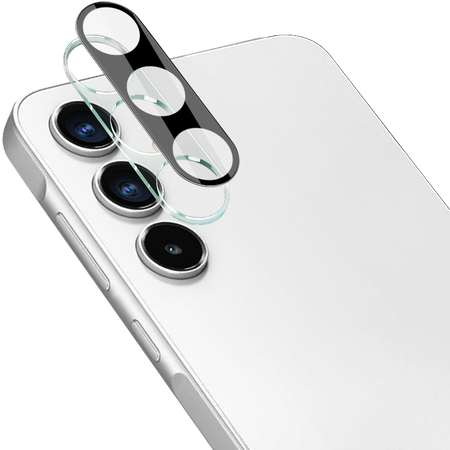 Szkło na aparat Bizon Glass Lens do Galaxy A55 5G, 2 sztuki