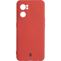 Etui Bizon Case Silicone do Oppo Reno 7 5G, ciemny róż