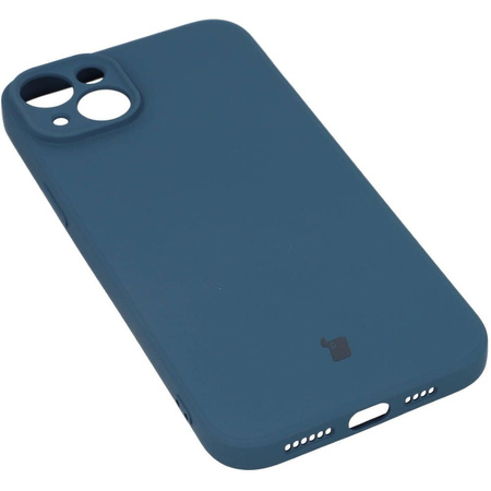 Etui Bizon Case Silicone do iPhone 14 Plus, granatowe