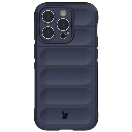 Pancerne etui Bizon Case Tur do iPhone 14 Pro, granatowe